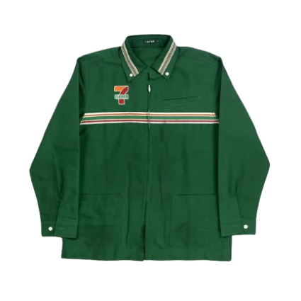 Vintage 7-Eleven Workers Uniform Embroidery Jacket