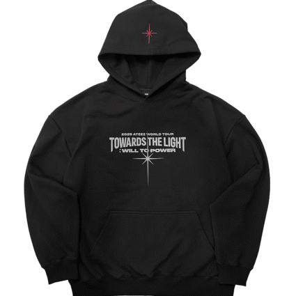 2025 Ateez Towards The Light Will to Power EU POP UP Tour Hoodie