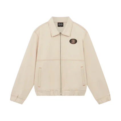 28 Colour Denim Jacket - Ecru