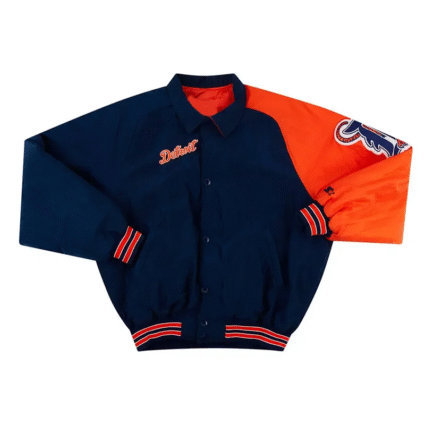 G iii Detroit Tigers Navy Varsity Jacket