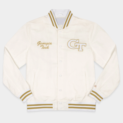 Georgia Tech Whiteout Bomber Jacket