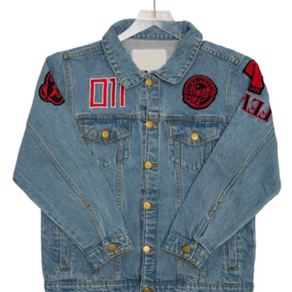 Indiana Fever Stranger Things Demoregame Denim Jacket