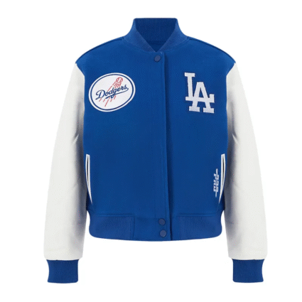 Los Dodgers Game Day Classics Royal Varsity Jacket
