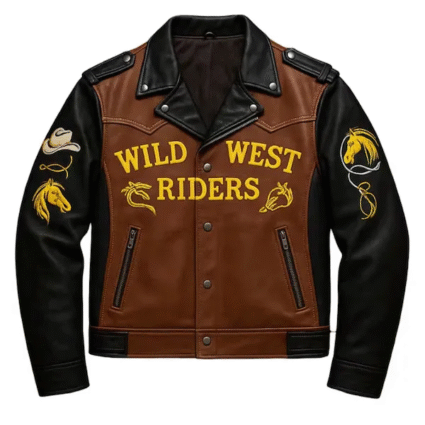 Rodeo Wild West Riders Western Biker Jacket