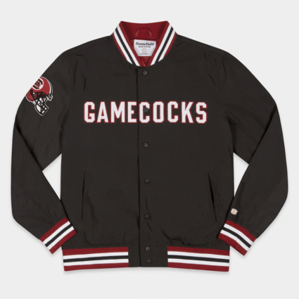South Carolina Gamecocks Football Blackout Bomber Jacket