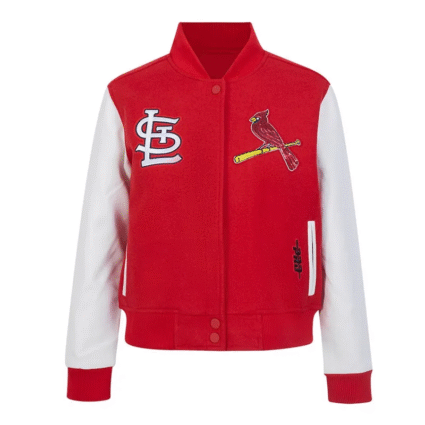 St. Louis Cardinals Game Day Classics Red Varsity Jacket