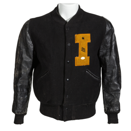 1960s Paul Krause Iowa Hawkeyes Letterman Jacket