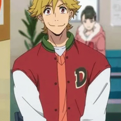 Anime Buddy Daddies Kazuki Kurusu Varsity Jacket