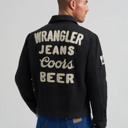Coors Banquet x Wrangler Black Pinnacle Jacket
