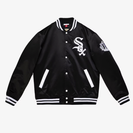 Mitchell & Ness X Joe Freshgoods Chicago White Sox Satin Jacket