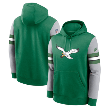 Nike Green Philadelphia Eagles Sideline Alternate Club Pullover Hoodie