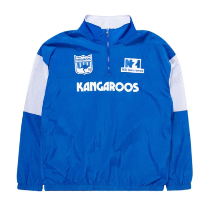 North Melbourne Royal Throwback Windbreaker Pullover Jacket