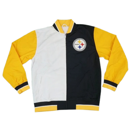 Pittsburgh Steelers Warm Up Team History Jacket