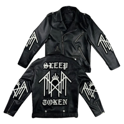 Sleep Token Faux Leather Jacket