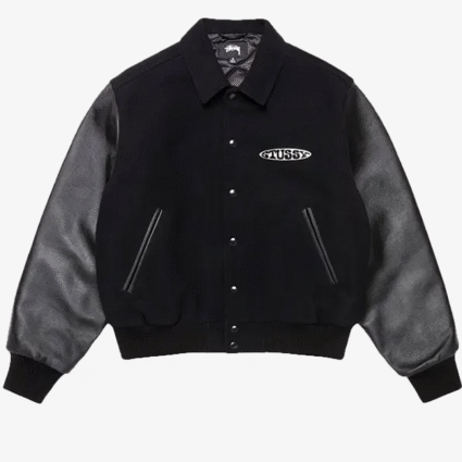 Stussy Globe Varsity Jacket
