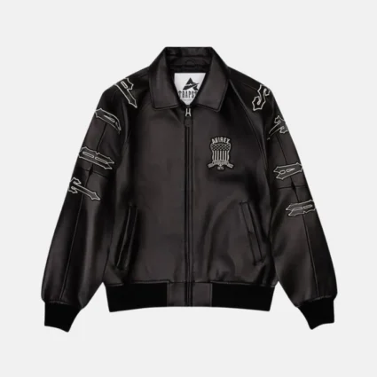 Trapstar x Avirex Icon Leather Jacket