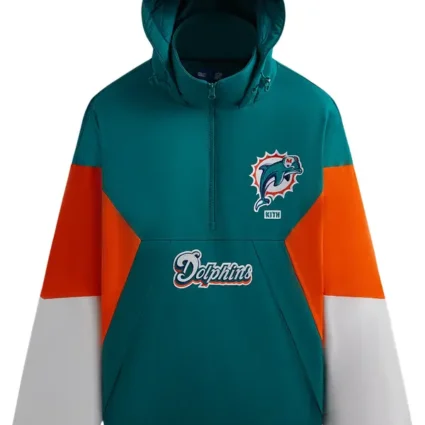 Tua Tagovailoa Dolphins Quarter Zip Anorak With Hood