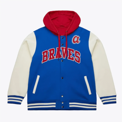 Atlanta Braves Sideline Varsity Fleece Jacket
