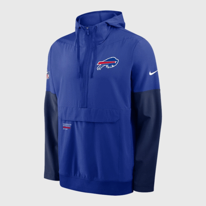 Buffalo Bills 2025 Sideline Anorak Hooded Jacket