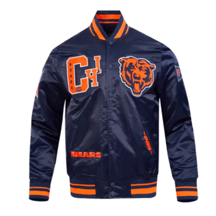 Chicago Bears Best of Classic Rib Satin Jacket