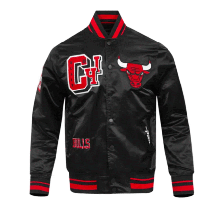Chicago Bulls Best of Classic Rib Satin Jacket