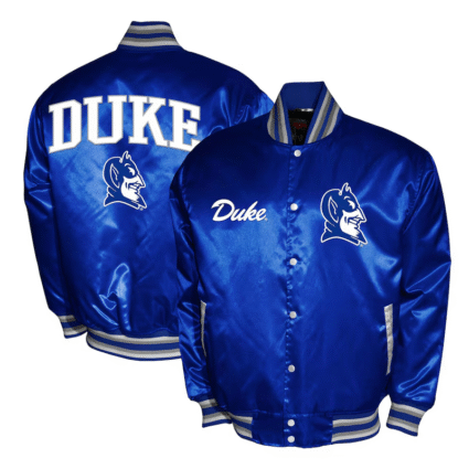 College Franchise Club Duke Blue Devils Satin Jackets