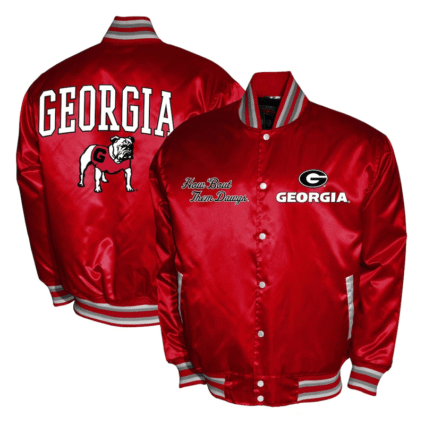 College Franchise Club Georgia Bulldogs Satins Jacket