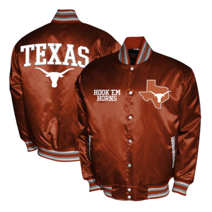 College Franchise Club Texas Longhorns Satins Jacket