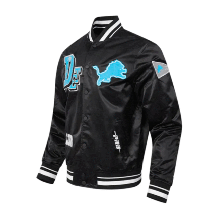 Detroit Lions Best of Classic Rib Satins Jacket