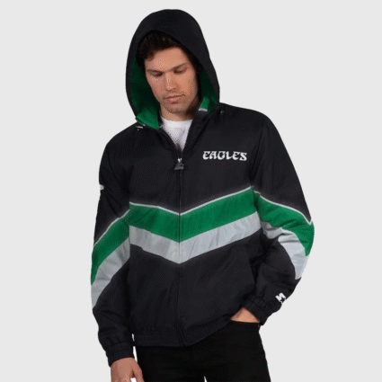 Eagles Starter Thursday Night Gridiron Hoodie Jacket