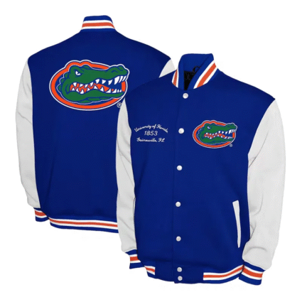 Florida Gators Royal and White Varsity Fleece Jackets