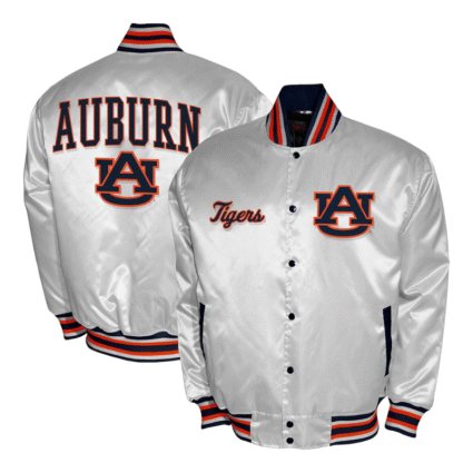 Franchise Club Auburn Tigers Satin Jacket