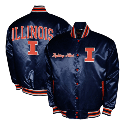 Franchise Club Illinois Fighting Illini Satin Jackets