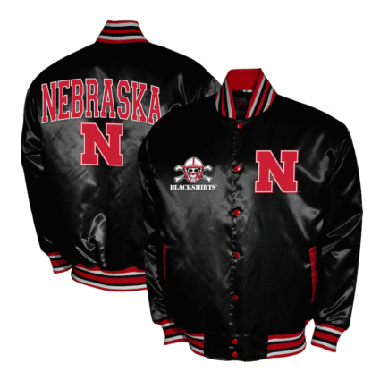 Franchise Club Nebraska Huskers Satin Jackets