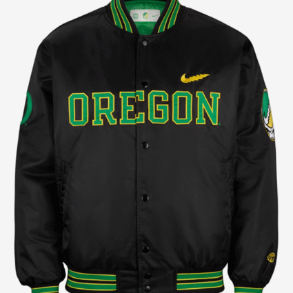 Grateful Duck Bomber Jacket Black