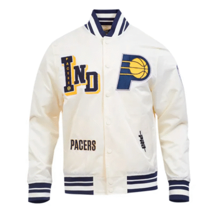 Indiana Pacers Best of Classic Rib Satin Jacket