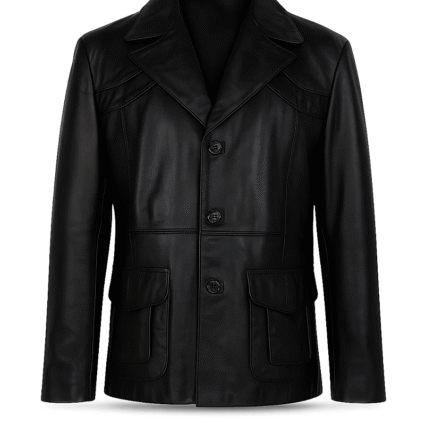 Jon Bernthal The Many Saints of Newark Leather Trench Coat