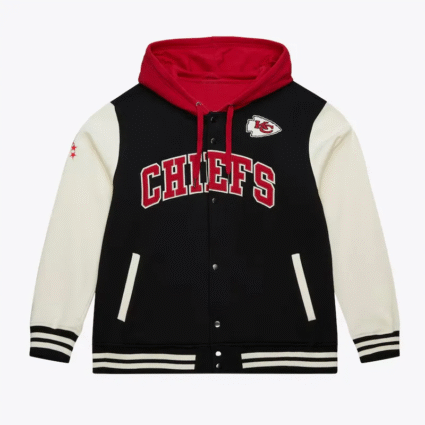 Kansas City Chiefs Sideline Varsity Fleece Jacket