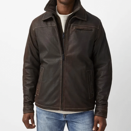 Lachlan Quarmby Providence Falls Liam O'conner Leather Jacket