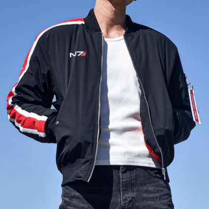 Mass Effect N7 Flight Crew Bomber Jacket