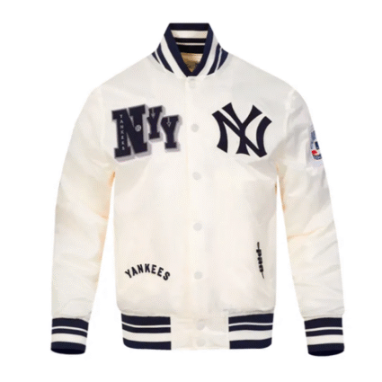 NY Yankees Best of Classics Rib Satin Jacket