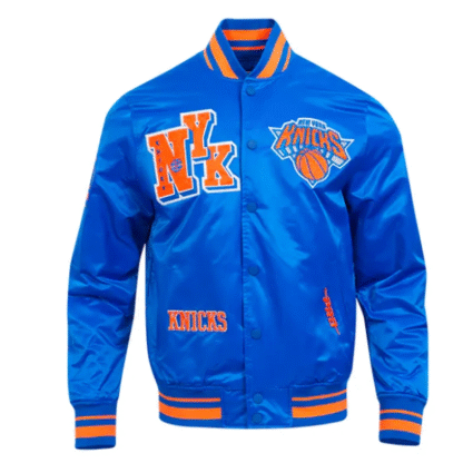 New York Knicks Best of Classic Rib Satin Jacket