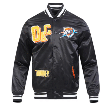 Oklahoma City Thunder Best of Classic Rib Satin Jacket