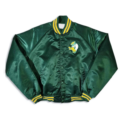 Oregon Ducks 80s Satin Jacket