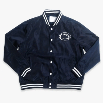 Penn State Nittany Lions Navy Bomber Jacket