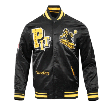 Pittsburgh Steelers Best of Classic Rib Satin Jacket