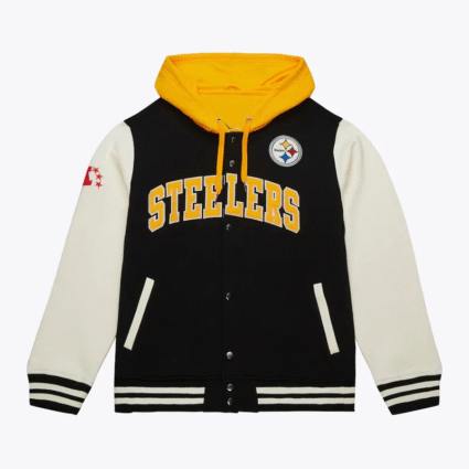 Pittsburgh Steelers Sideline Varsity Fleece Jacket