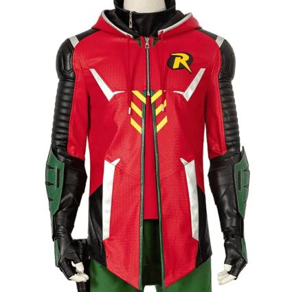 Robin Gotham Knights Leather Jacket