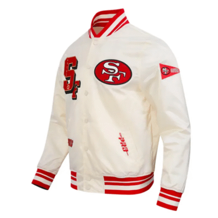 San Francisco 49ers Best of Classic Rib Satins Jacket
