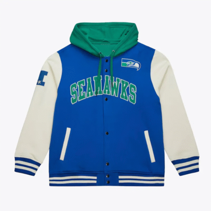 Seattle Seahawks Sideline Varsity Fleece Jacket